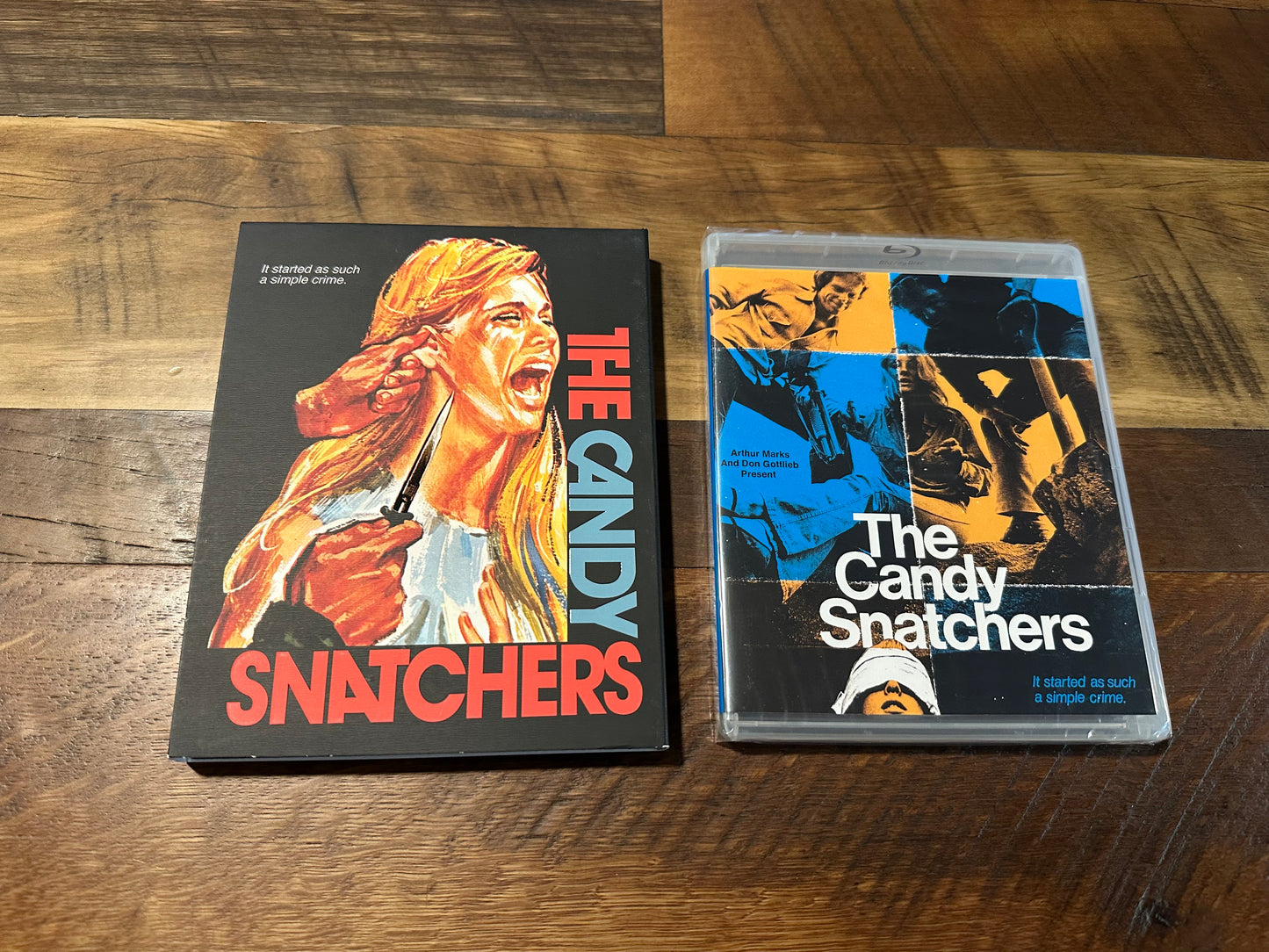 The Candy Snatchers Blu ray-Vinegar Syndrome-Original Slipcover-NEW-