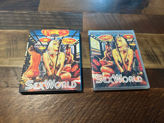 Sex World (4K Ultra HD/Blu ray, Vinegar Syndrome, 70's Classic, Slipcover, NEW)
