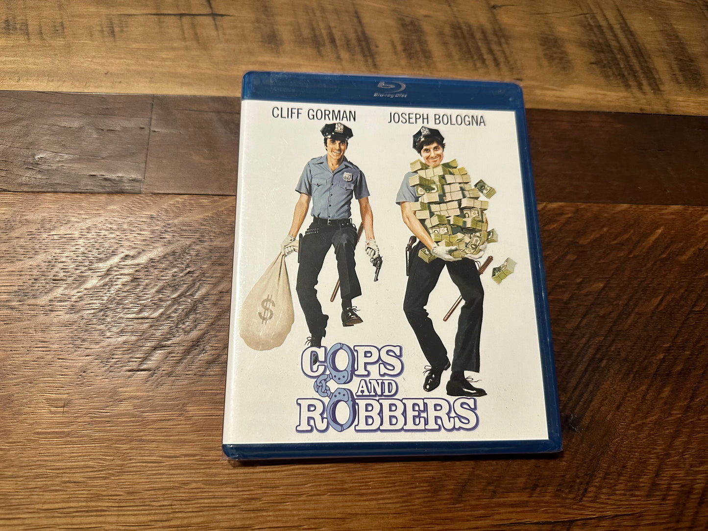 Cops And Robbers Blu ray-Kino Lorber-70’s Classic-Cliff Gorman-NEW