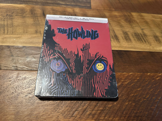 The Howling (4K Ultra HD/Blu ray, Steelbook, Scream Factory, NEW/Sealed)