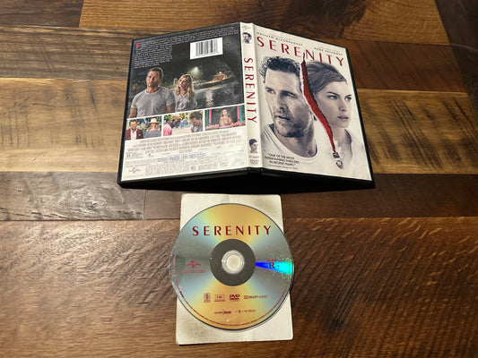 Serenity DVD-Universal-Matthew Mcconaughey Classic-2019 Classic-