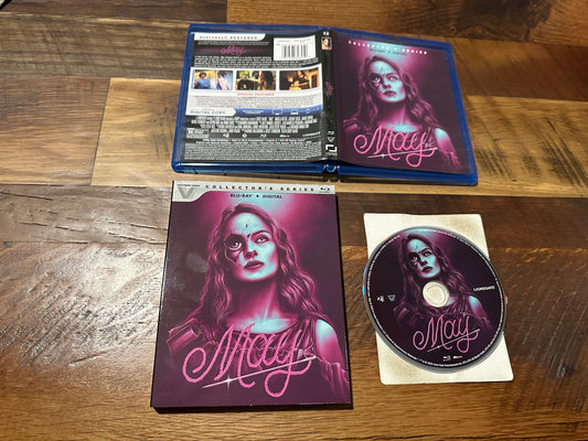 May (Blu ray, Vestron Video, Slipcover, Collector’s Series, No Digital)