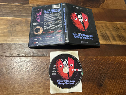 Four Flies On Grey Velvet (DVD, Mya Communication, Dario Argento)