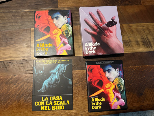 A Blade In The Dark (4K Ultra HD, Vinegar Syndrome, OOP Hard Slipcover)