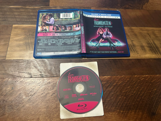 Lisa Frankenstein Blu ray-Collector’s Edition-Widescreen-No Digital