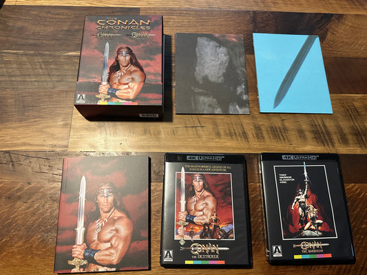 The Conan Chronicles 4k Ultra HD-Arrow Video-Limited Edition-OOP