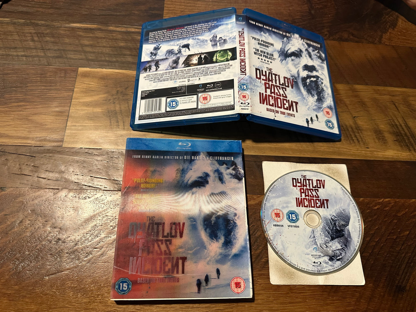 The Dyatlov Pass Incident Blu ray-Anchor Bay-Lenticular Slipcover-Region B