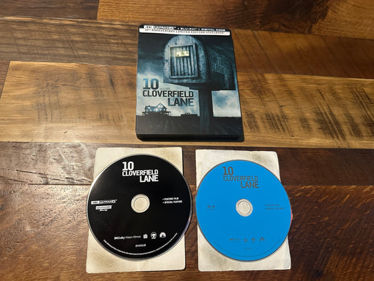 10 Cloverfield Lane (4K Ultra HD, Paramount, Steelbook, Limited Edition)