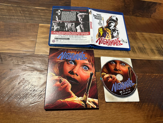 Nightmare (Blu ray, Scream Factory, Slipcover, Collector’s Edition)
