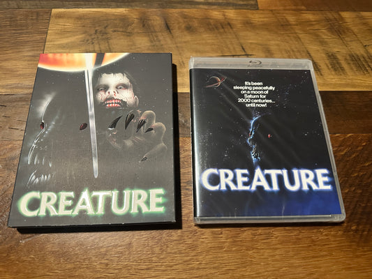 Creature (Blu ray, Vinegar Syndrome, Slipcover, 80’s Horror, NEW)