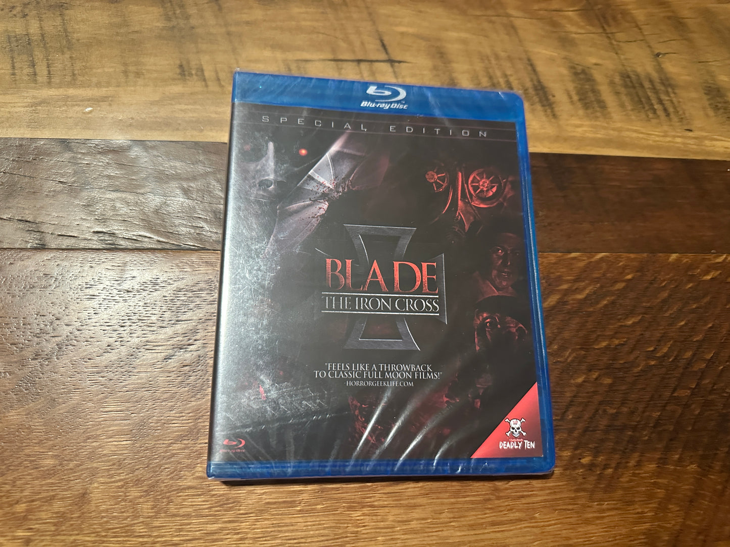 Blade the Iron Cross (Blu ray, Special Edition, Full Moon Pictures, NEW)