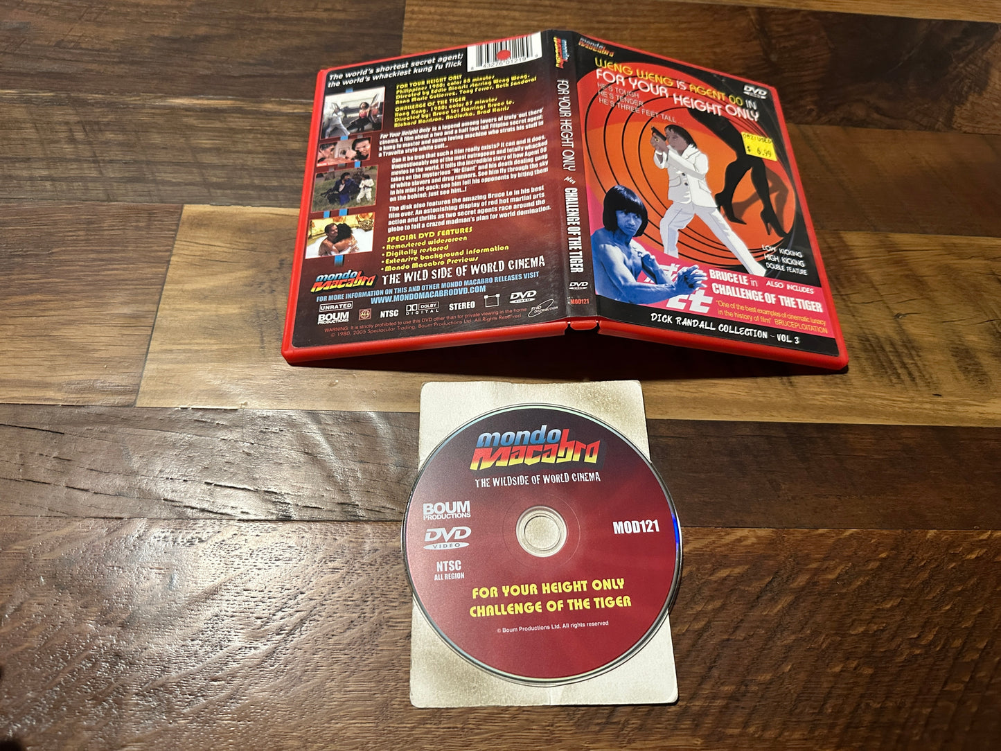 For Your Height Only & Challenge of the Tiger (DVD, Mondo Macabro)