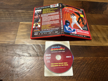 For Your Height Only & Challenge of the Tiger (DVD, Mondo Macabro)