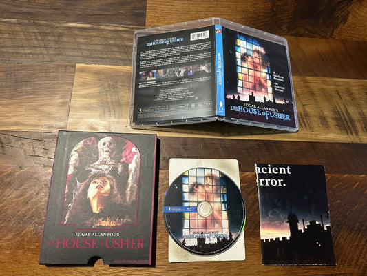 The House Of Usher (Blu ray-Vinegar Syndrome, Slipcover, 4000 Made)