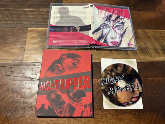 Night Ripper (Blu ray, Culture Shock, 80's Classic Horror, Slipcover)