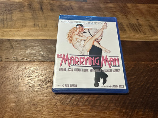 The Marrying Man (Blu ray, Kino Lorber, Robert Loggia 90’s Classic, NEW)