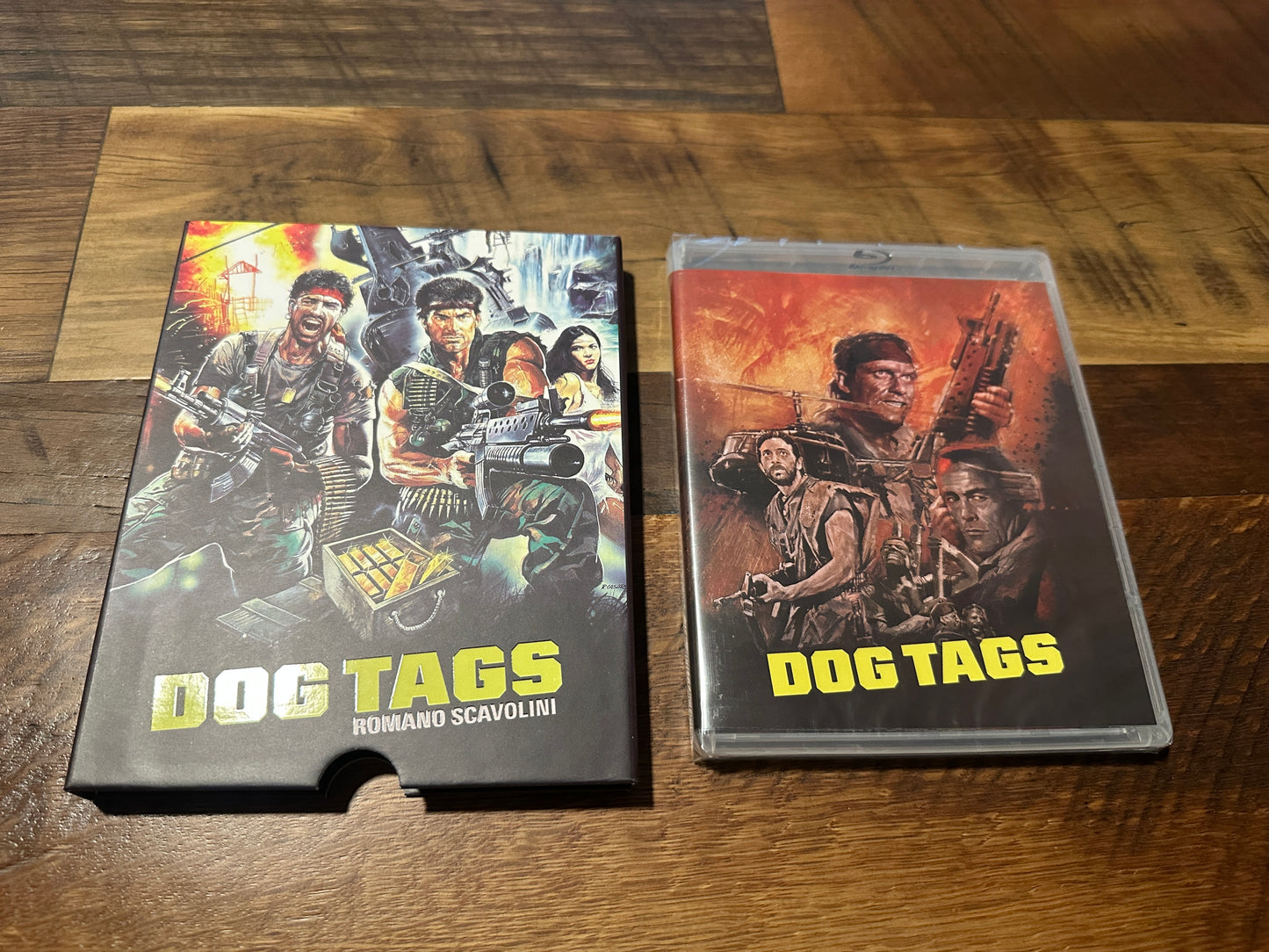 Dog Tags (Blu ray, Vinegar Syndrome, Hard Slipcover, NEW/Sealed)