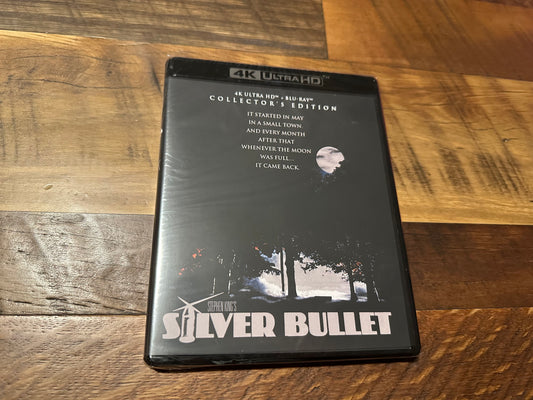 Silver Bullet 4K Ultra HD/Blu ray-Scream Factory-Collector’s Ed-NEW