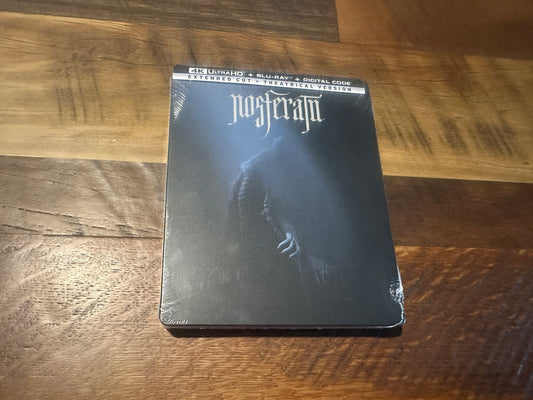 Nosferatu 4K Ultra HD/Blu ray-Universal-Steelbook-2 Disc-NEW/Sealed