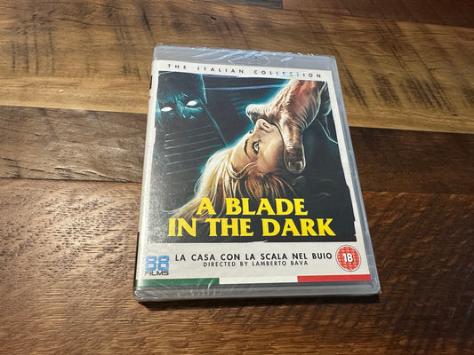 A Blade In The Dark Blu ray-88 Films-Lamberto Bava-Region B-NEW/Sealed