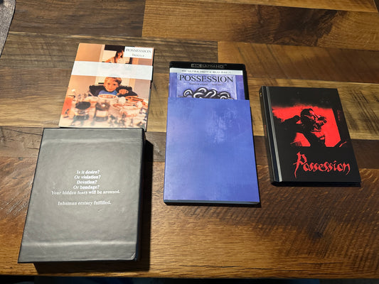 Possession (4K Ultra HD, Umbrella Ent, Collector’s Edition, Rare, Poster)