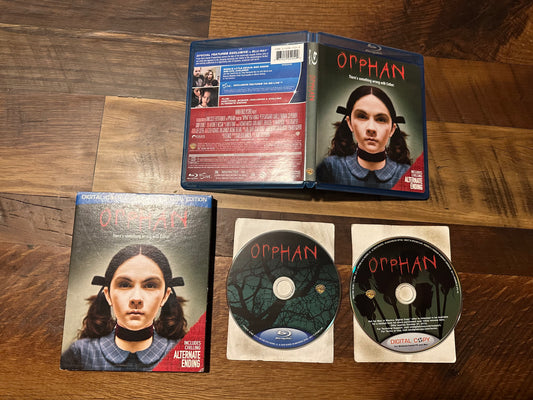 Orphan Blu ray-2009 Horror-Rare Slipcover-Special Edition-No Digital