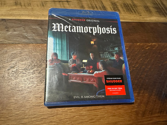 Metamorphosis (Blu ray, RLJE Films, Shutter Horror, Widescreen, NEW)