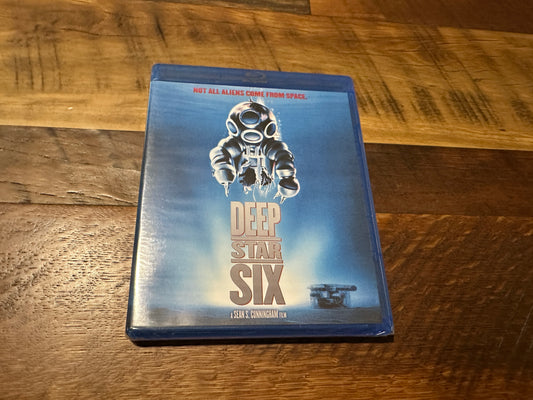 Deep Star Six (Blu ray, Kino Lorber, 80’s Classic, Widescreen, NEW)