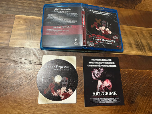 Inner Depravity Collection BD-R Very Disturbing-OOP & Rare-