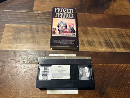 Frozen Terror VHS-Medusa & A.M.A.Films-Rare Original Case-HTF