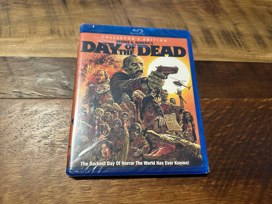 Day of the Dead Blu ray-Scream Factory-Collectors Ed-George Romero-NEW