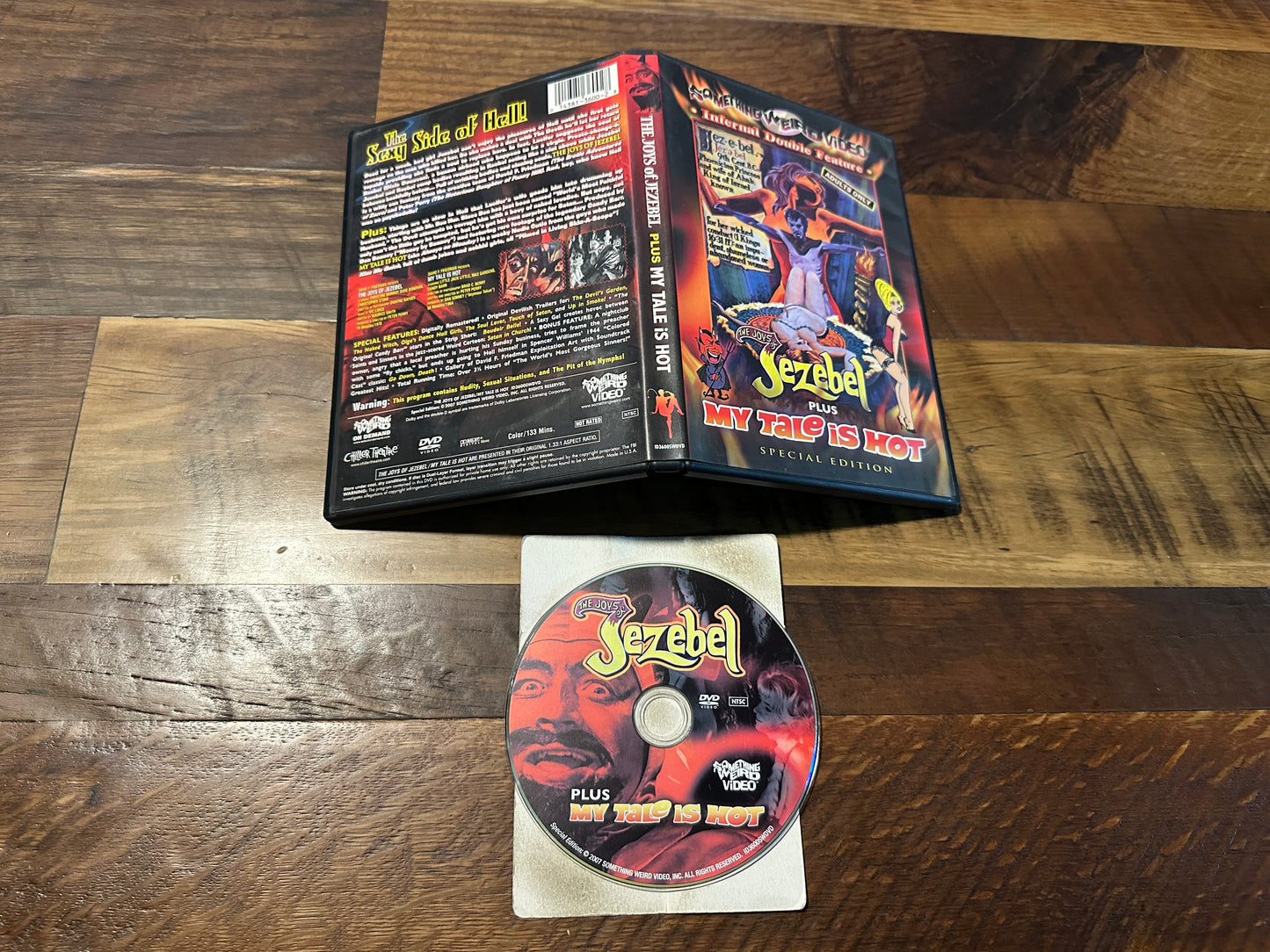 The Joys of Jezebel & My Tale Is Hot (DVD, Something Weird Video, Special Ed)
