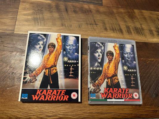 Karate Warrior Blu ray*88 Films*Region B Pal*2K Master*Slipcover