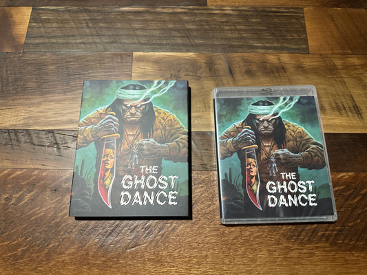 The Ghost Dance Blu ray-Vinegar Syndrome-Slipcover-80’s Horror Classic-NEW