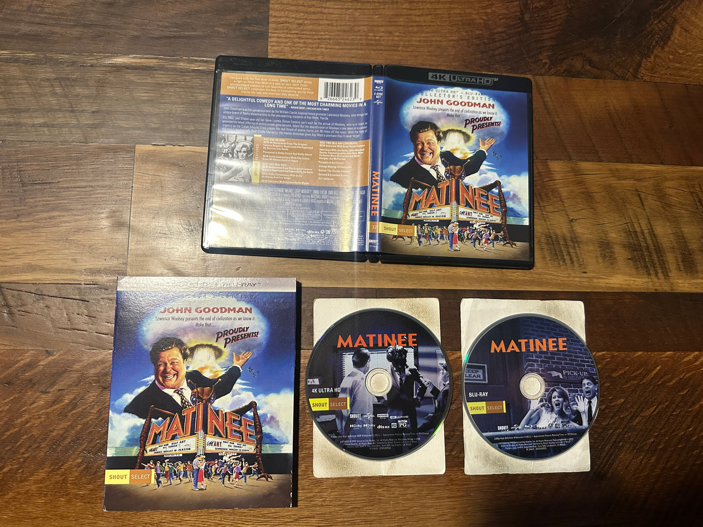 Matinee (4K Ultra HD/Blu ray, Shout Select, Slipcover, Collector's Edition)