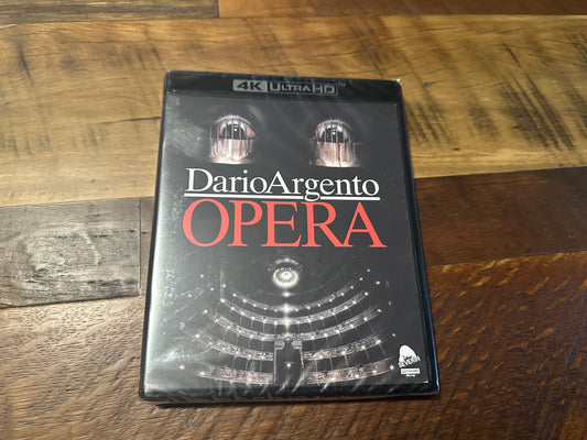 Opera (4K Ultra HD/Blu ray, Severin Films, 3 Disc, Director’s Cut, NEW)