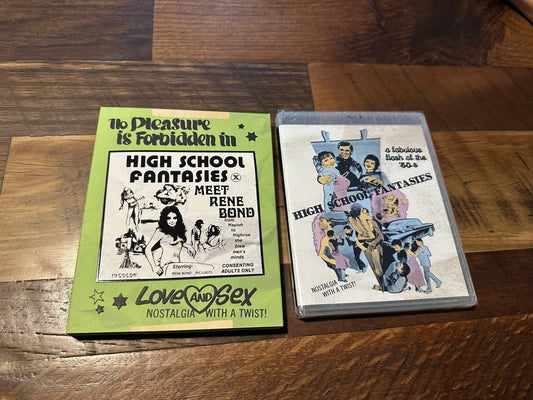 High School Fantasies (Blu ray, Vinegar Syndrome, Slipcover, NEW)