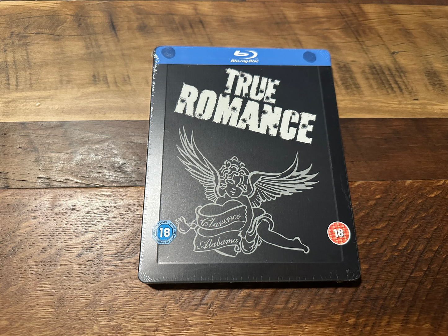 True Romance Blu ray-Warner Bros-Import Steelbook-Region B-NEW