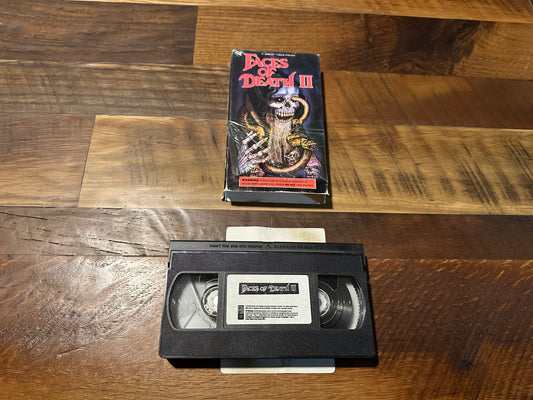 Faces of Death II (2) (VHS, Gorgon Video Release Shockumentary, Slipcase)
