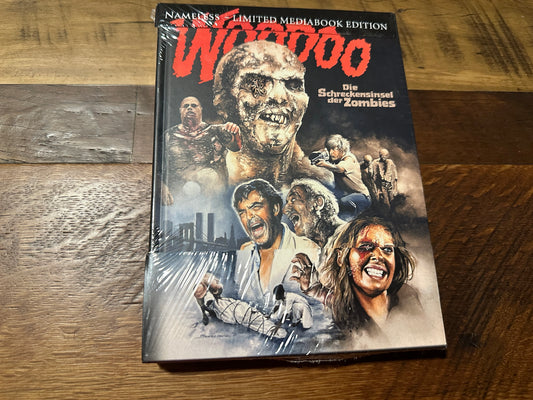Zombie AKA Woodoo (4K Ultra HD, Mediabook, Nameless, 500 Made, NEW)