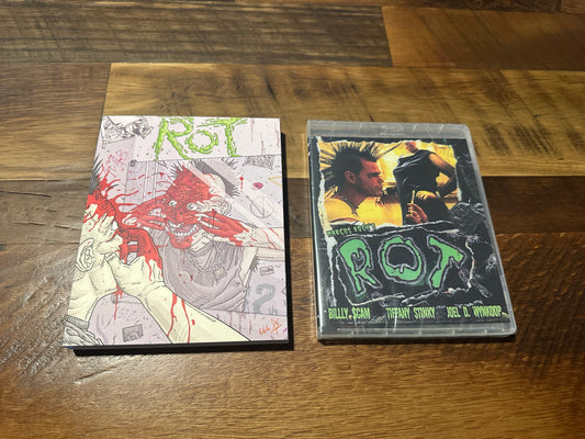 Rot (Blu ray, Vinegar Syndrome Partner Label, Slipcover, NEW/Sealed)
