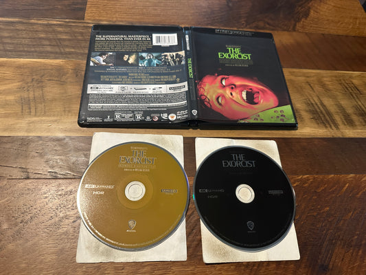 The Exorcist 4K Ultra HD-Slipcover-Extended Director’s Cut-No Digital