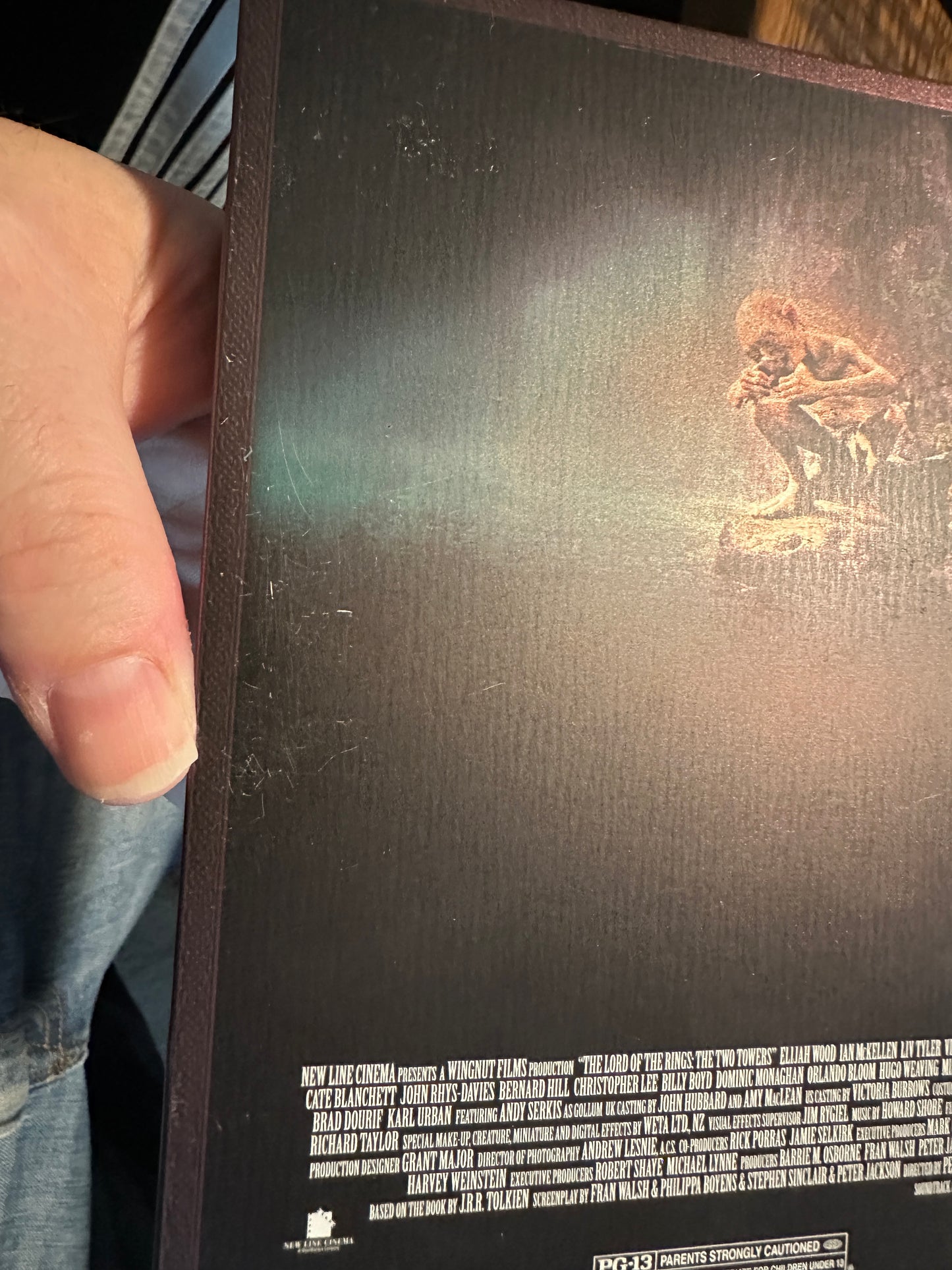 The Lord of the Rings The Two Towers (Blu ray, Steelbook, No Digital)