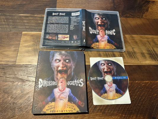 Don’t Panic Blu ray-Vinegar Syndrome-Slipcover-80’s Horror Classic