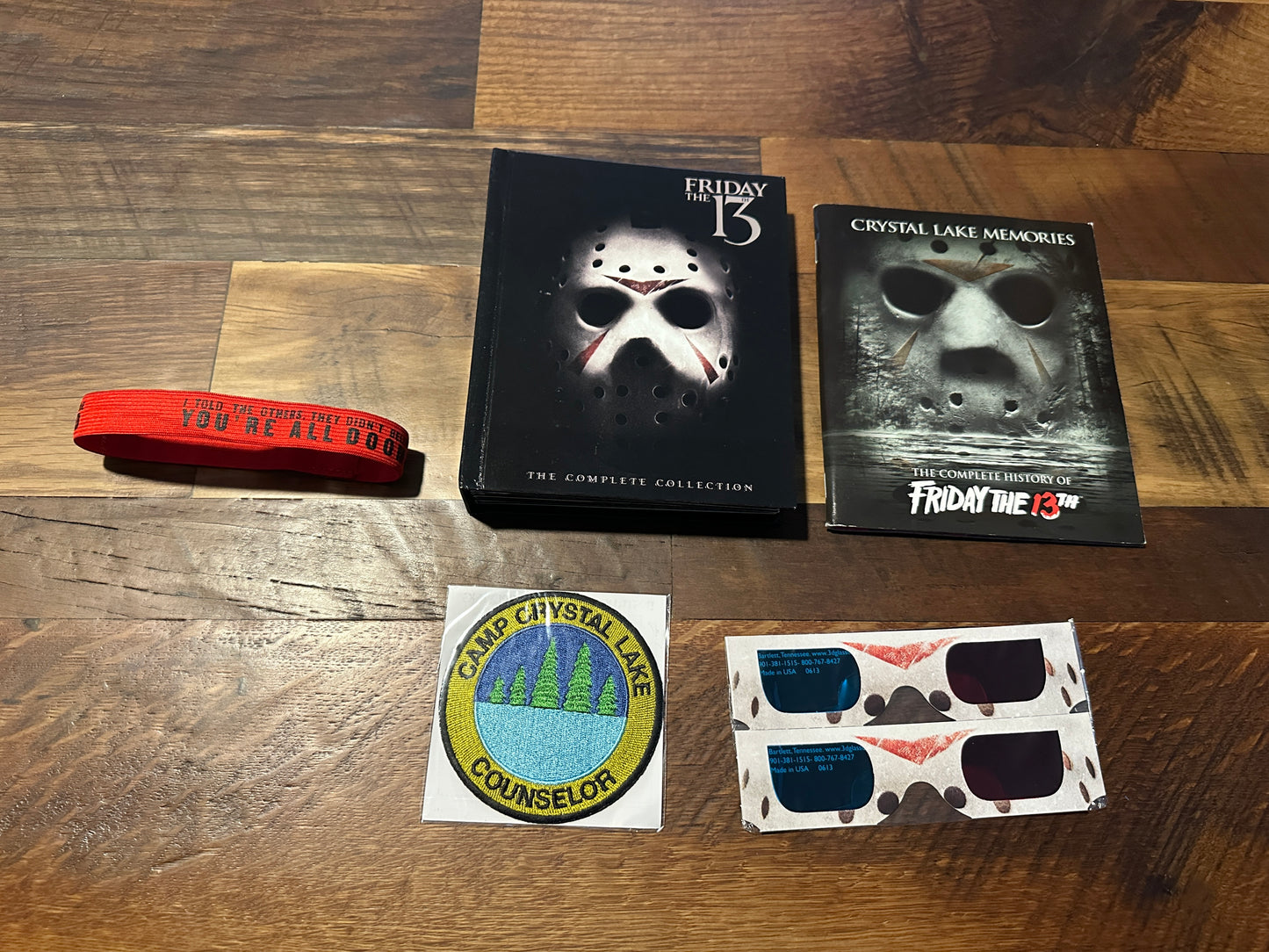 Friday The 13th The Complete Collection Blu ray-10 Disc Set-Glasses-No Digital