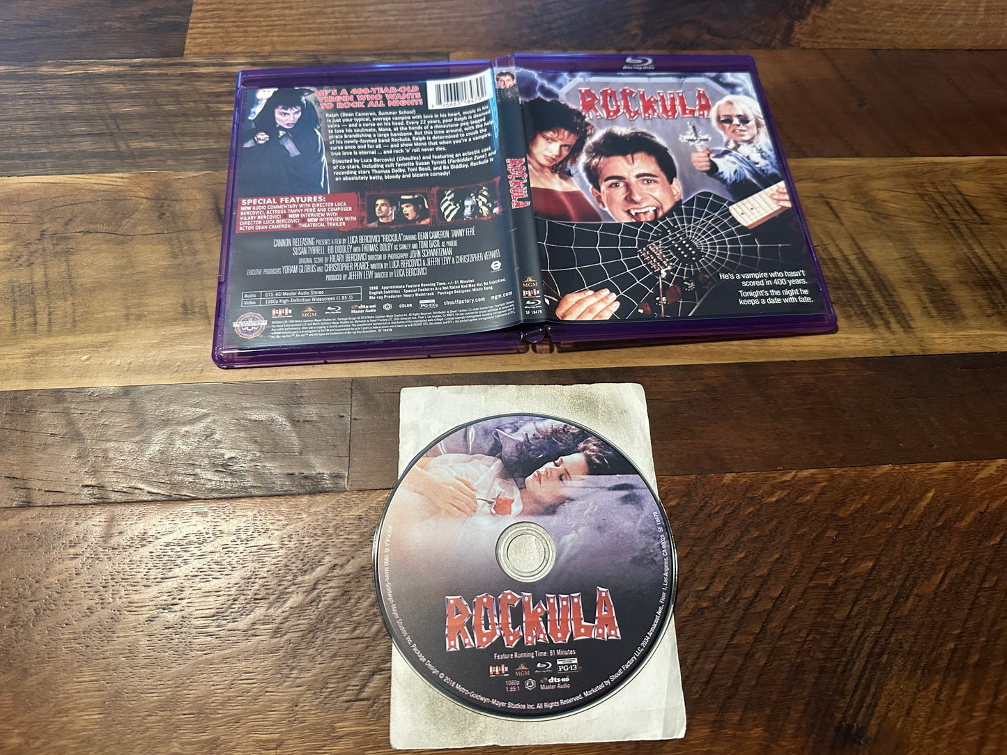 Rockula (Blu ray, Scream Factory, 90’s Classic, Dean Cameron, Widescreen)