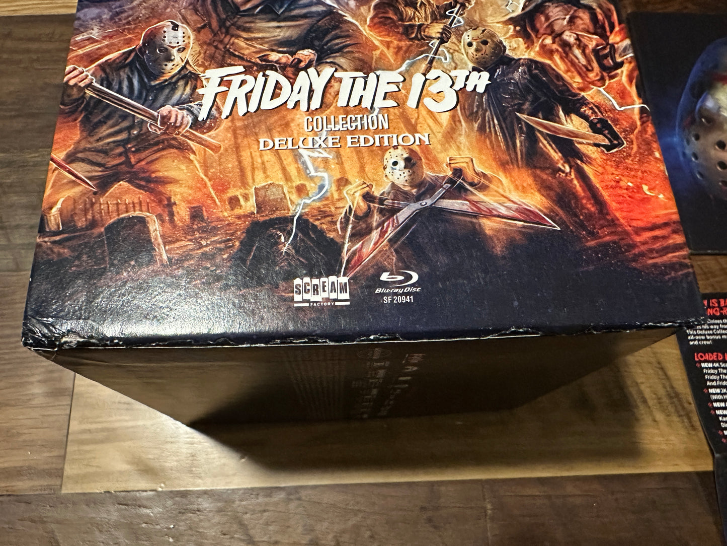 Friday the 13th Collection Deluxe Ed Box & Book Only, No Movies Included