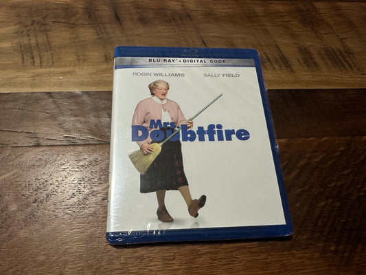 Mrs. Doubtfire (Blu ray, 20th Century Fox, Robin Williams Classic, NEW)