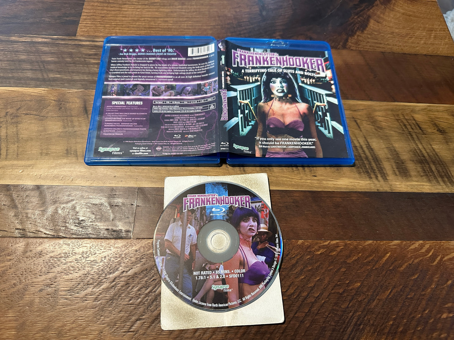 Frankenhooker (Blu ray, Synapse Films, Frank Henenlotter 90’s Horror Classic)