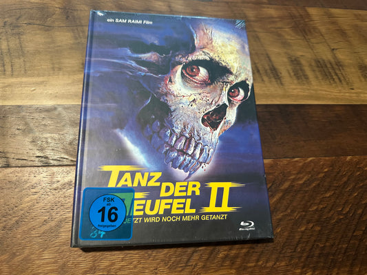 The Evil Dead 2 4K Ultra HD/Blu ray-Mediabook-84 Ent-666 Made-Region B-NEW
